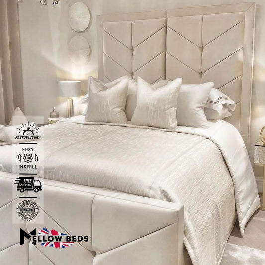 2025 Optional Ottoman Storage Bed VeloForm Wing | Mellow Beds #B69