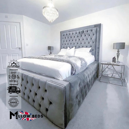 2025 Upholstered Bed ImperialTall Grande | Mellow Beds #B32