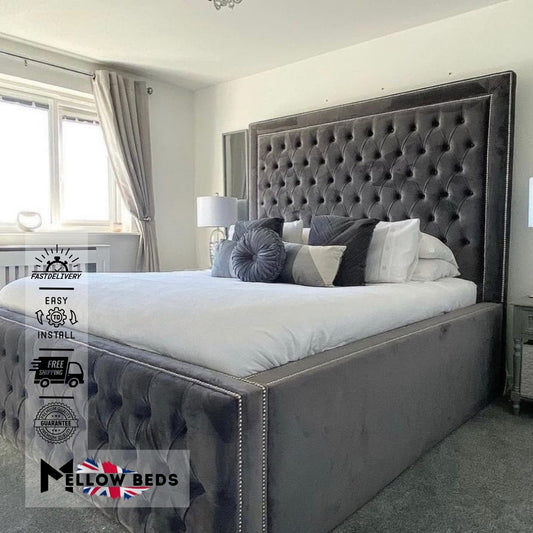 2025 Panel Bed RoyaleGrid Luxe | Mellow Beds #B27