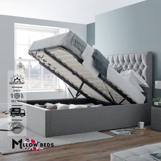 2025 Panel Bed WeaveTuft Design | Mellow Beds #B17