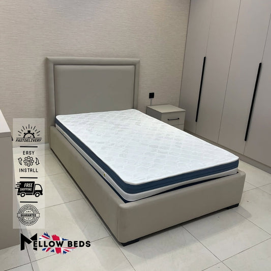 2025 Minimalist Bed SoftEdge Style | Mellow Beds #B86