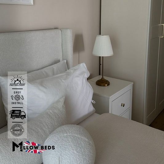 2025 Ottoman Storage Bed CrescentWing | Mellow Beds #B81