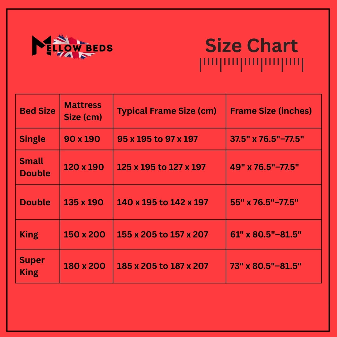 2025 Panel Bed Suncrest MirrorLine | Mellow Beds #B36
