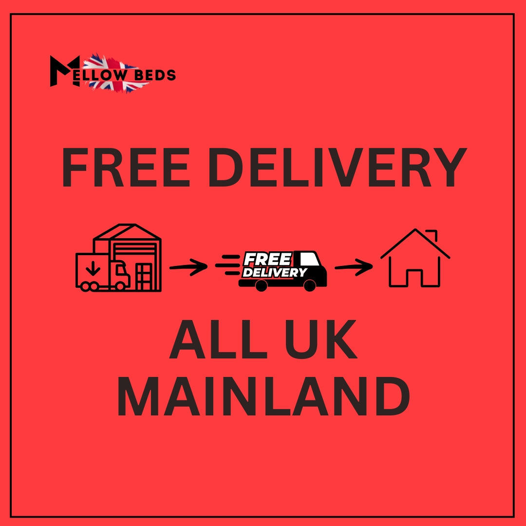 2025 Wingback Bed SereneLuxe Comfort | Mellow Beds #B40