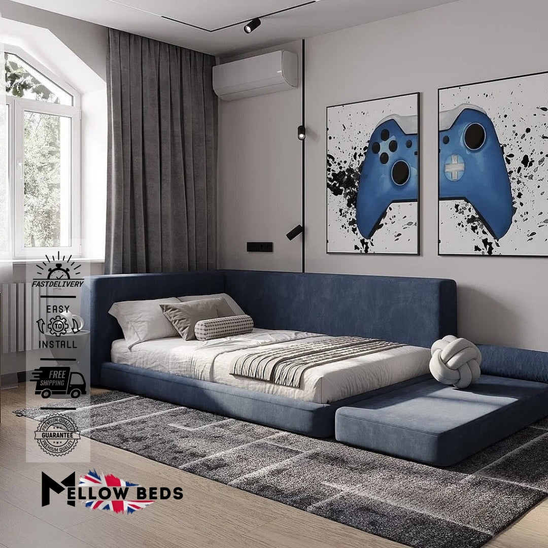 2025 Kids Corner Bed GameLounge Edition | Mellow Beds #B123