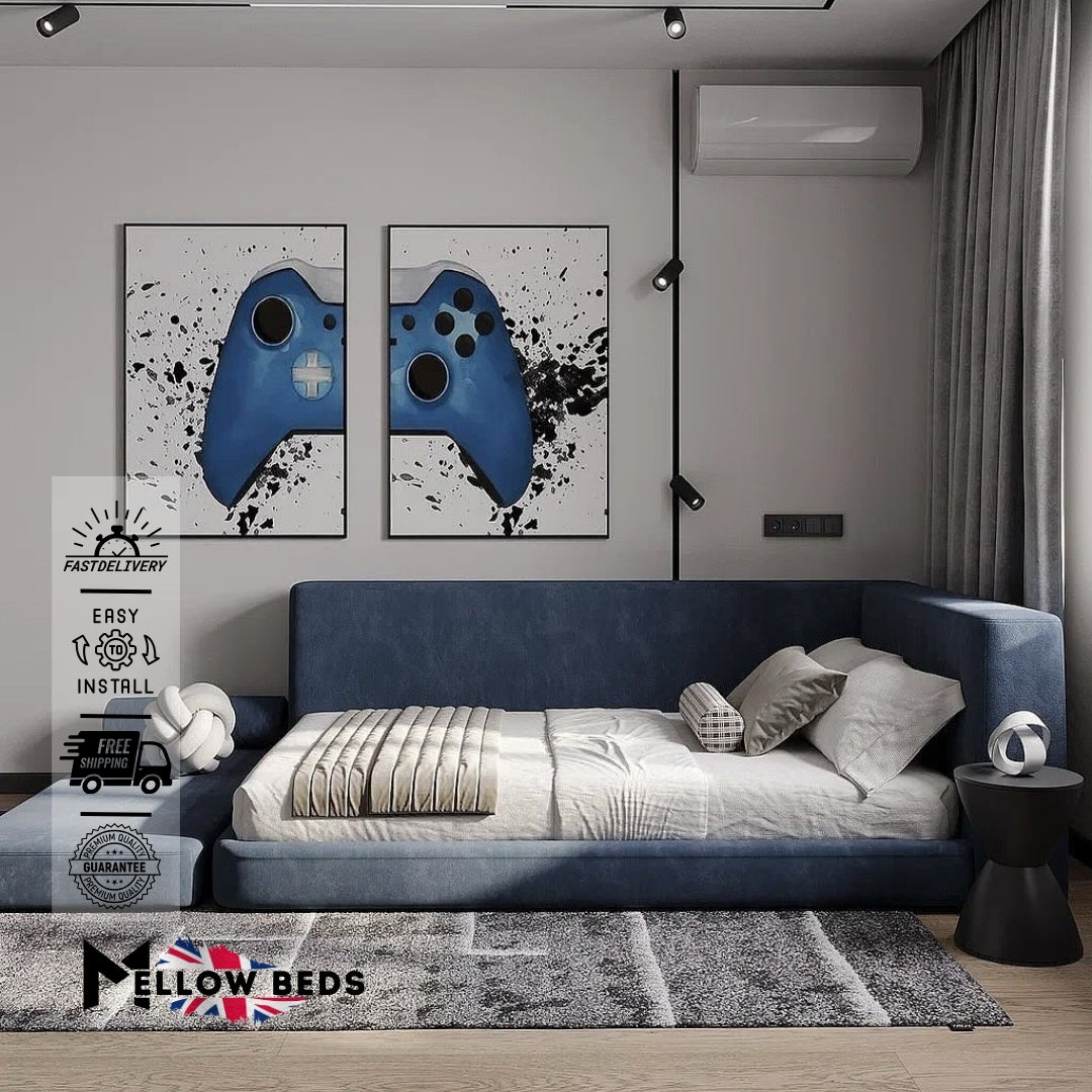 2025 Kids Corner Bed GameLounge Edition | Mellow Beds #B123