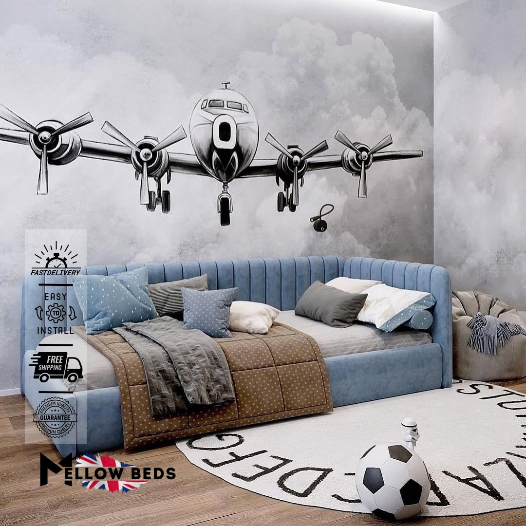 2025 Kids Corner Bed VelvetRise Design | Mellow Beds #B125