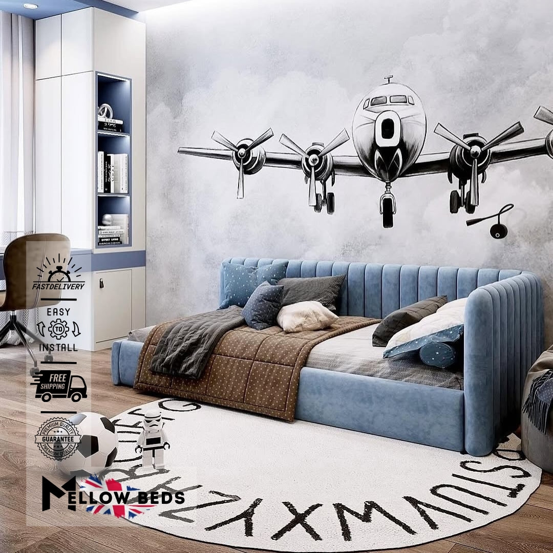 2025 Kids Corner Bed VelvetRise Design | Mellow Beds #B125