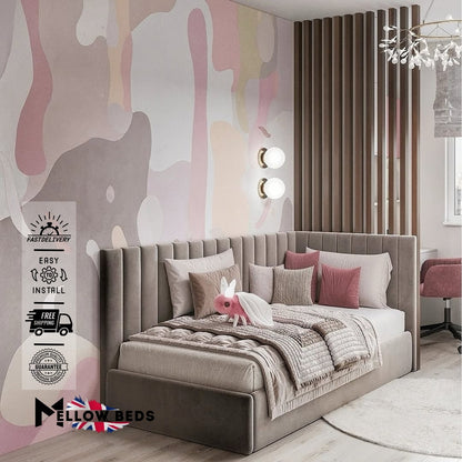 2025 Kids Corner Bed VelvetRise Design | Mellow Beds #B125