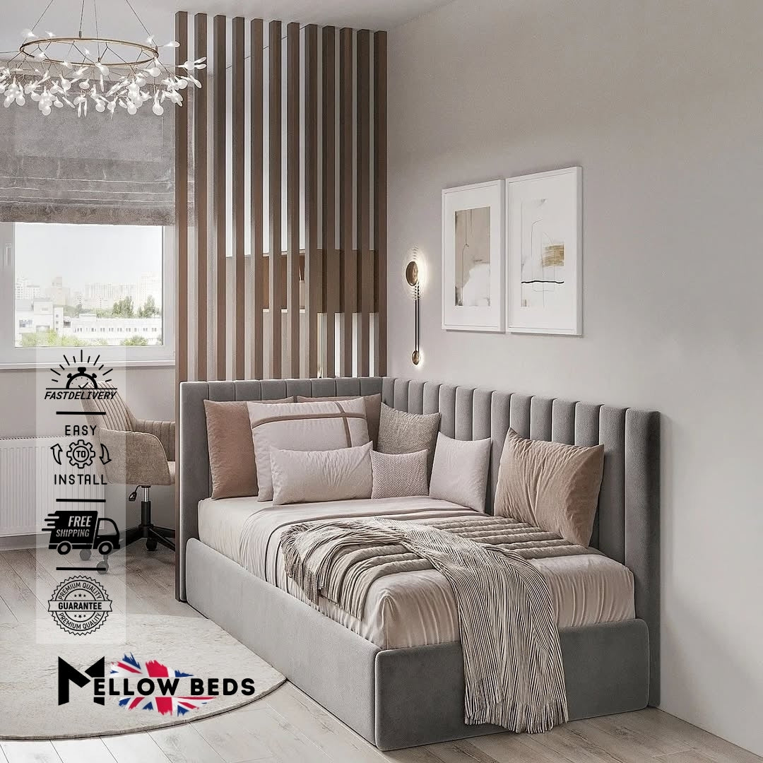 2025 Kids Corner Bed VelvetRise Design | Mellow Beds #B125