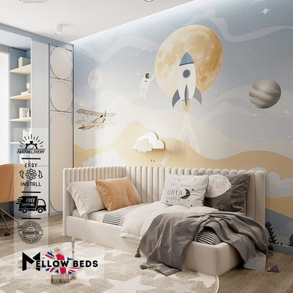 2025 Kids Corner Bed VelvetRise Design | Mellow Beds #B125