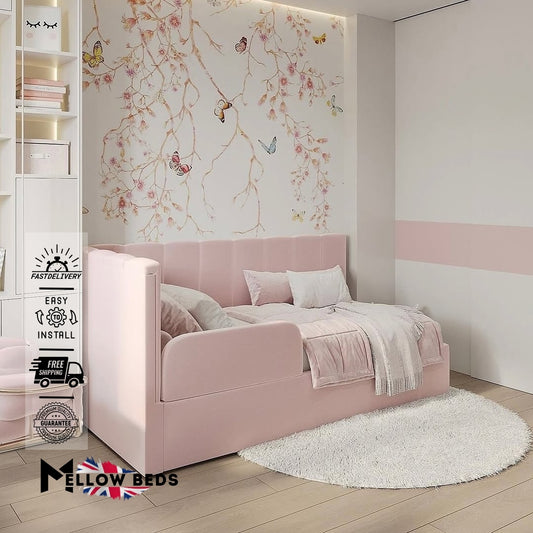 2025 Kids Corner Bed PetalShell Design | Mellow Beds #B126
