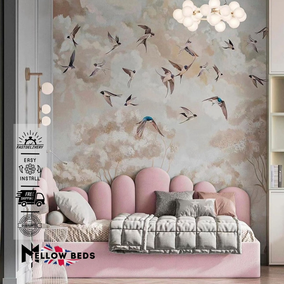 2025 Kids Corner Bed BlossomArc Design | Mellow Beds #B127