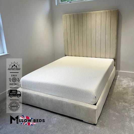 2025 Optional Ottoman Bed Skyline Vertical | Mellow Beds #B77