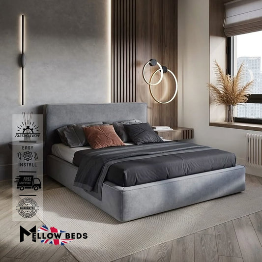 2025 Ottoman Bed FlatForm Modern | Mellow Beds #B76