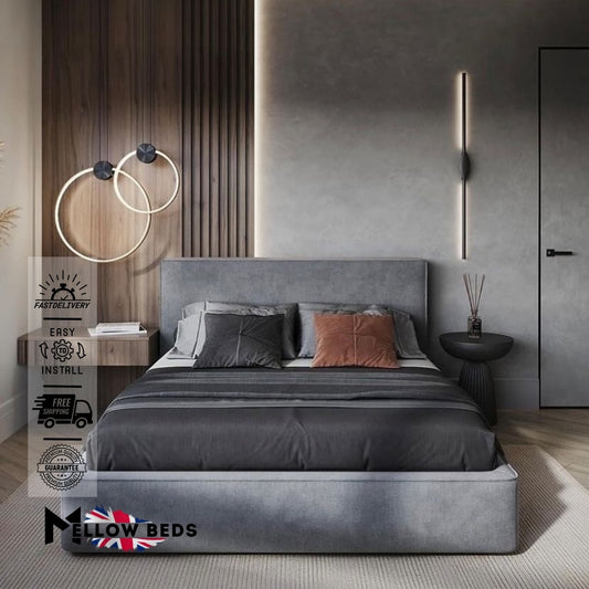 2025 Ottoman Bed FlatForm Modern | Mellow Beds #B76