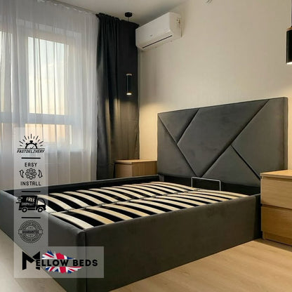 2025 Platform Bed GeoForm Panel | Mellow Beds #B73