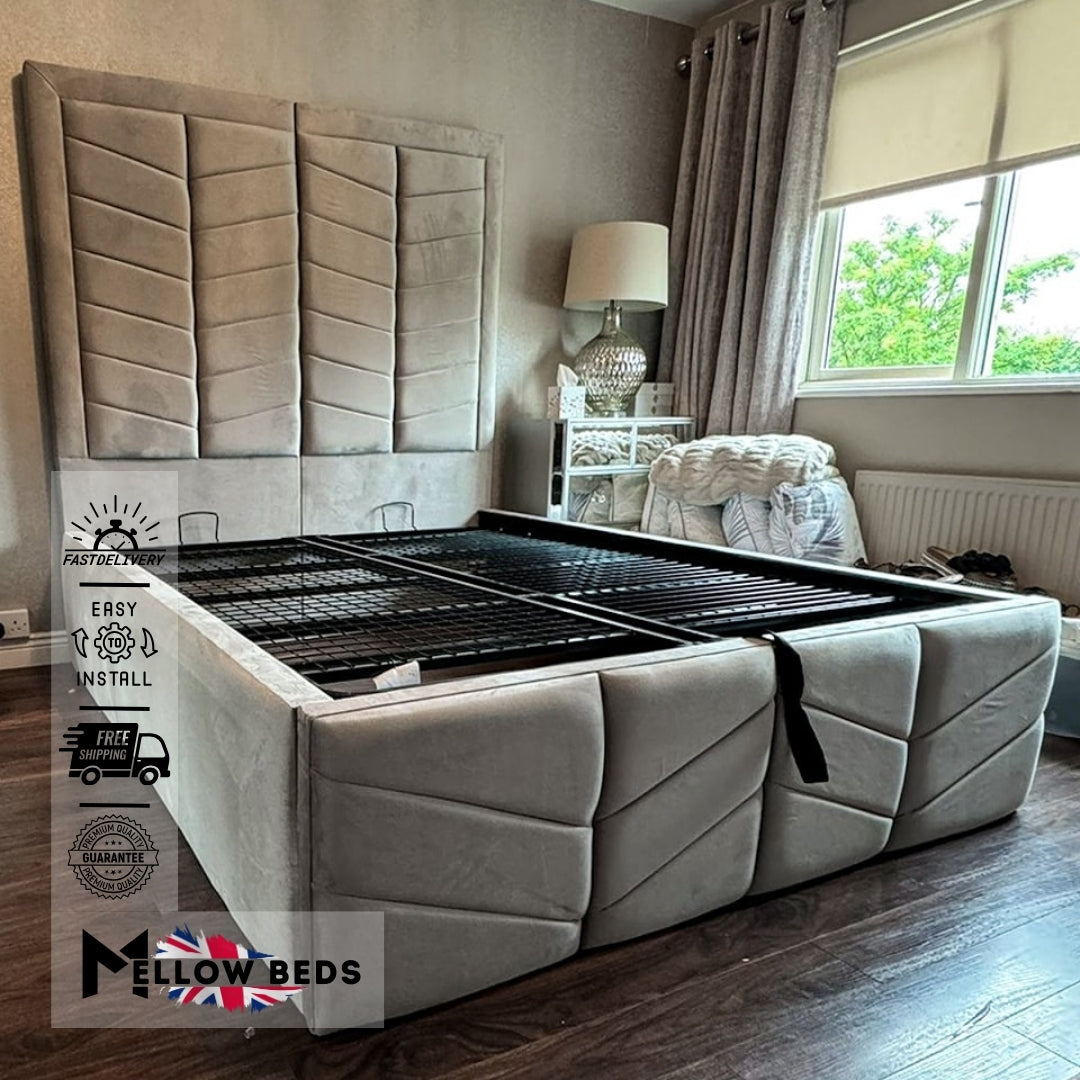 2025 Optional Ottoman Storage Bed VeloForm Wing | Mellow Beds #B69