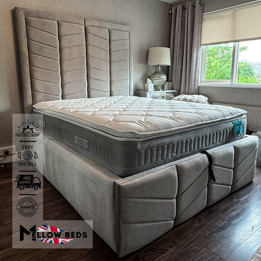 2025 Optional Ottoman Storage Bed VeloForm Wing | Mellow Beds #B69