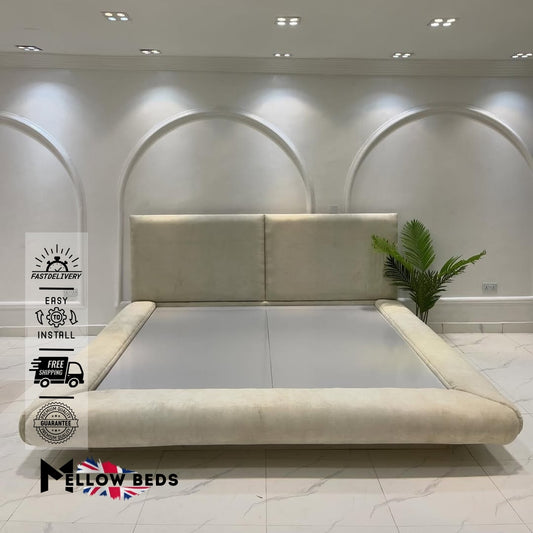 2025 Luxury Platform Bed FloatEdge Minimal | Mellow Beds #B132
