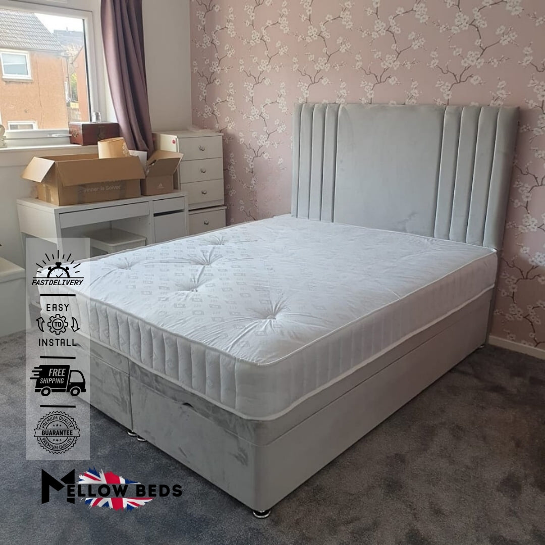 2025 Divan Bed VerticalLuxe Classic | Mellow Beds #B147