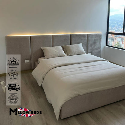 2025 Panel Bed LumiGlow Design | Mellow Beds #B100