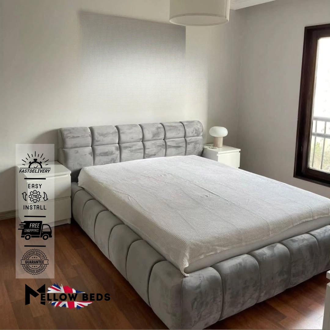 2025 Low Platform Bed PlushHaven Edge | Mellow Beds #B135