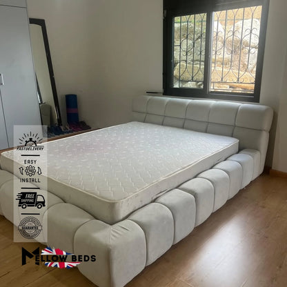 2025 Low Platform Bed PlushHaven Edge | Mellow Beds #B135