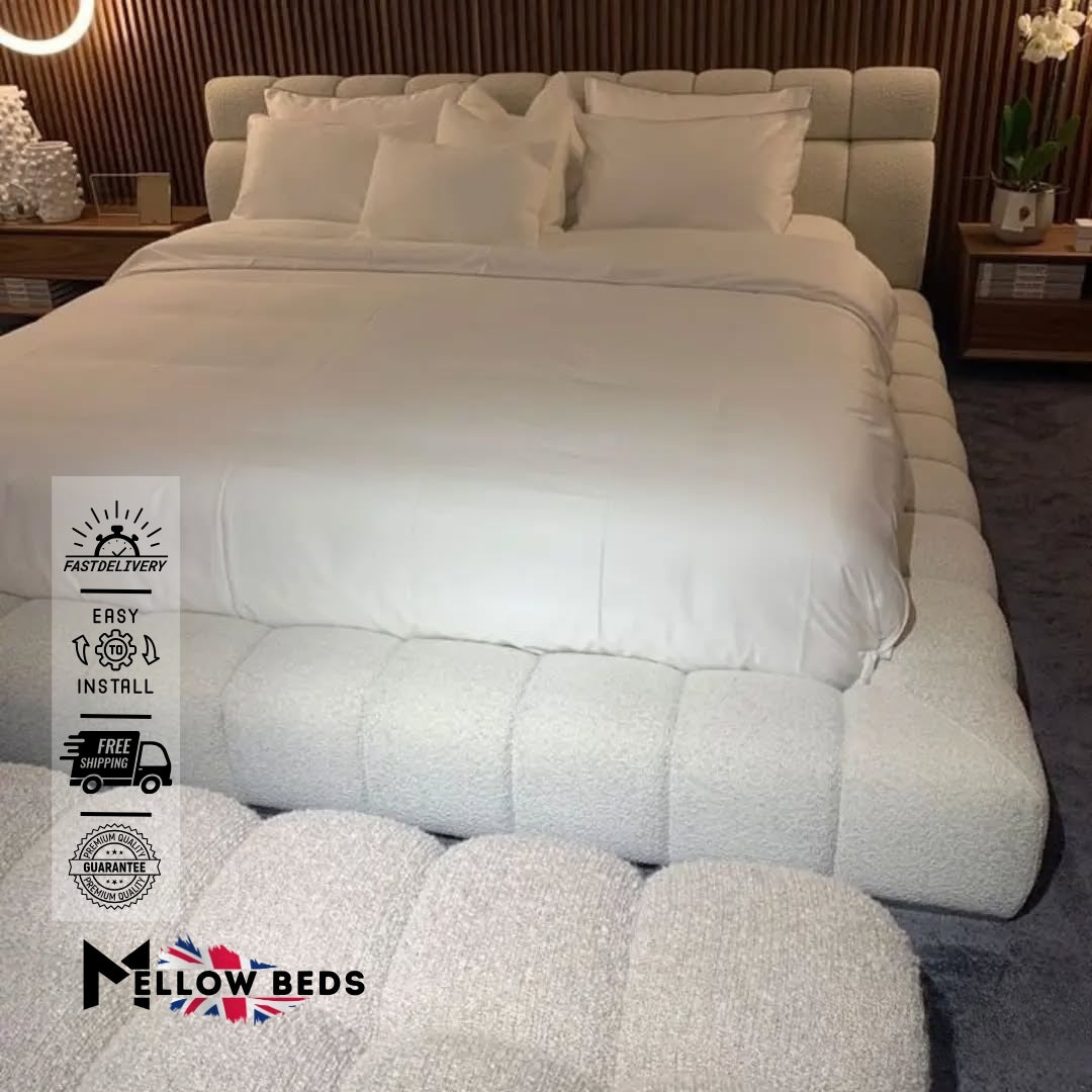 2025 Low Platform Bed PlushHaven Edge | Mellow Beds #B135