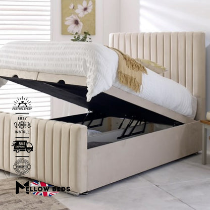 2025 Gas Lift Bed LinearRise Design | Mellow Beds #B149