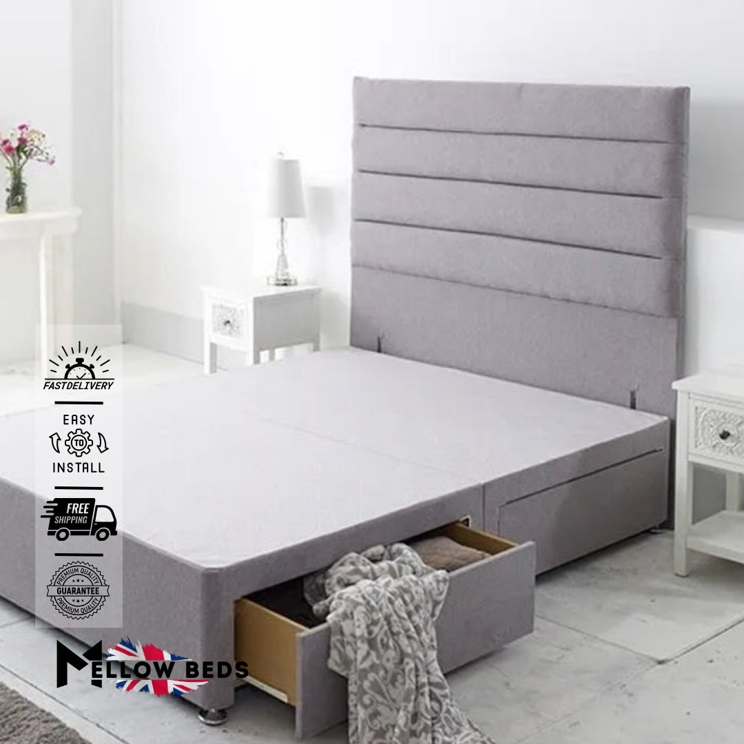 2025 Divan Bed LineForm Headboard | Mellow Beds #B151