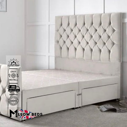 2025 Divan Bed DiamondGrid Classic | Mellow Beds #B156
