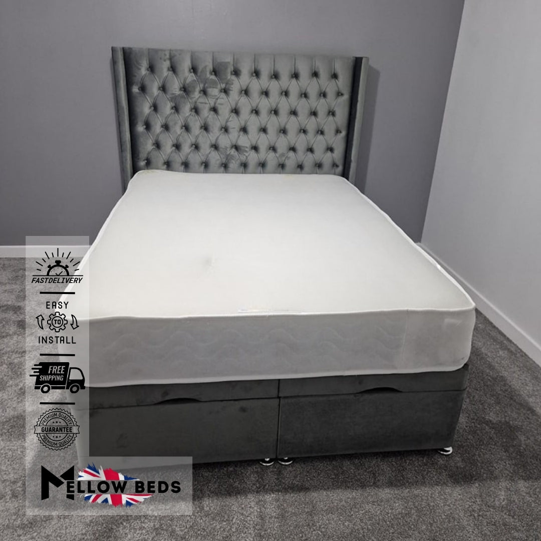 2025 Divan Bed GrandChester Wing | Mellow Beds #B162