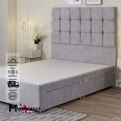 2025 Divan Bed Cubix Comfort | Mellow Beds #B163