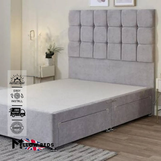 2025 Divan Bed Cubix Comfort | Mellow Beds #B163