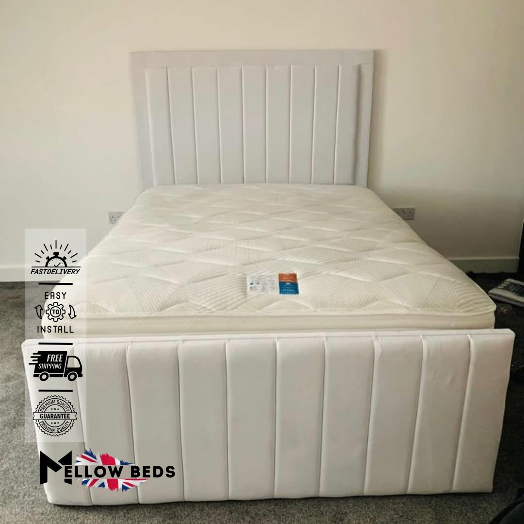 2025 Panel Bed LinearLoom Vertical | Mellow Beds #B53