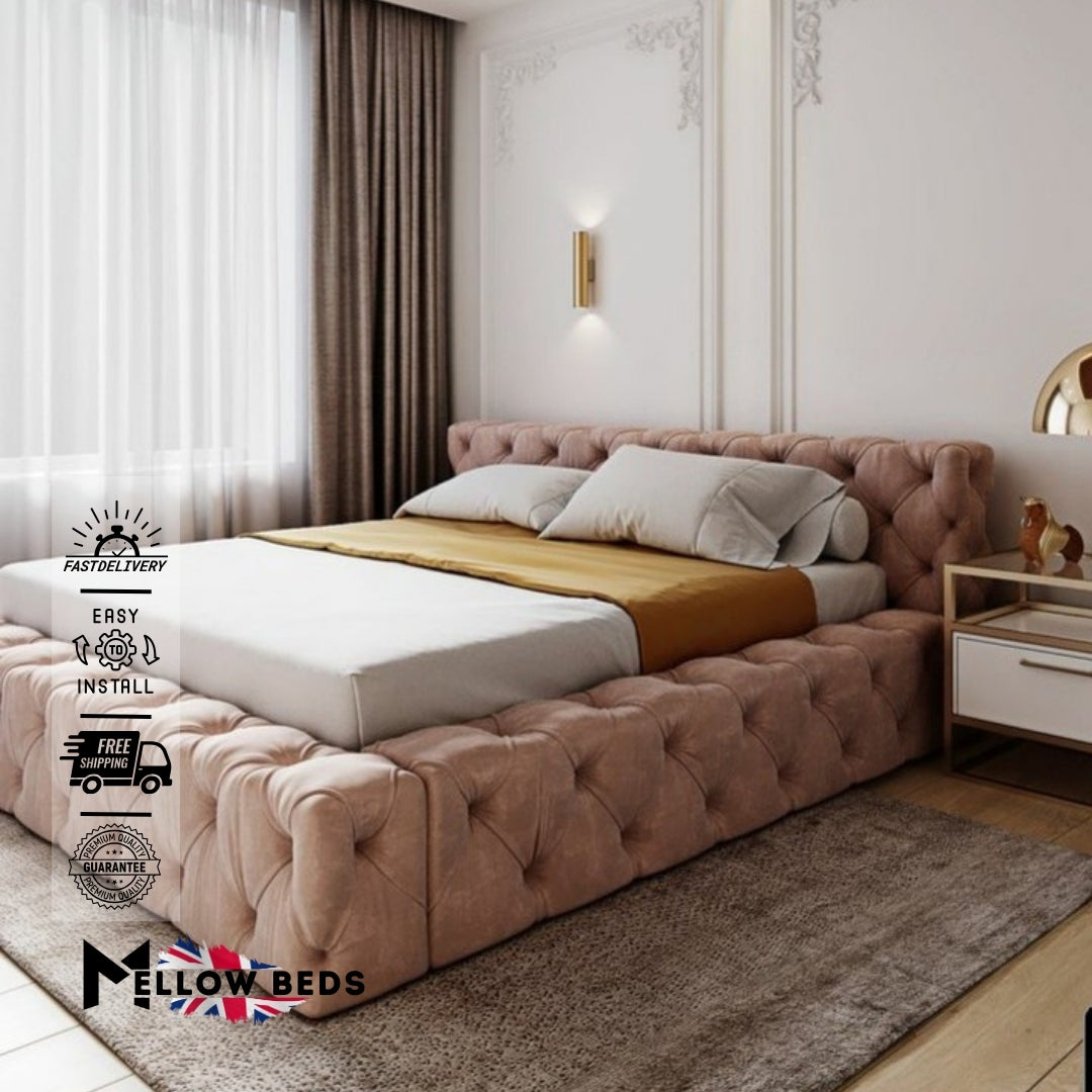 2025 Platform Bed ChesterLuxe Lowline | Mellow Beds #B52