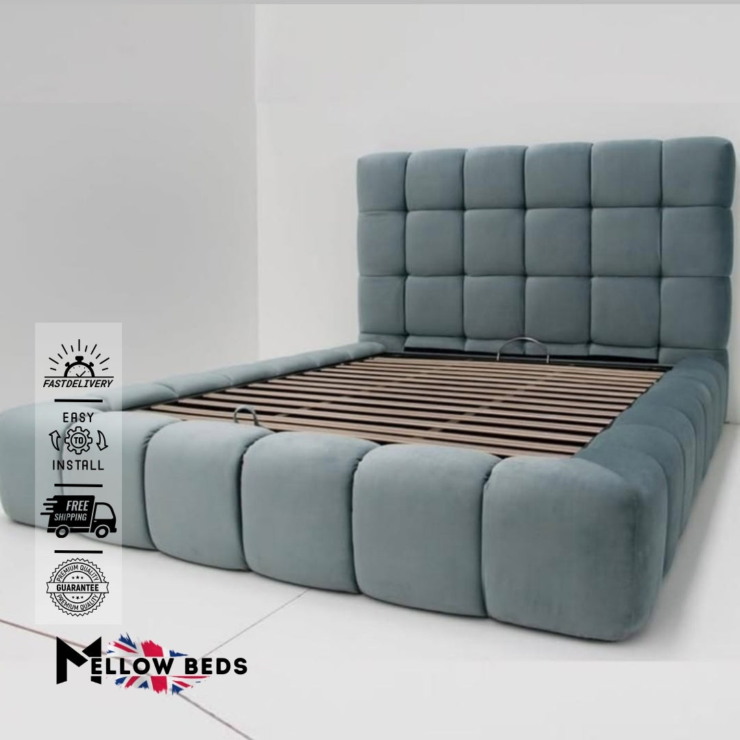 2025 Boxed Platform Bed CloudGrid Modular | Mellow Beds #B47
