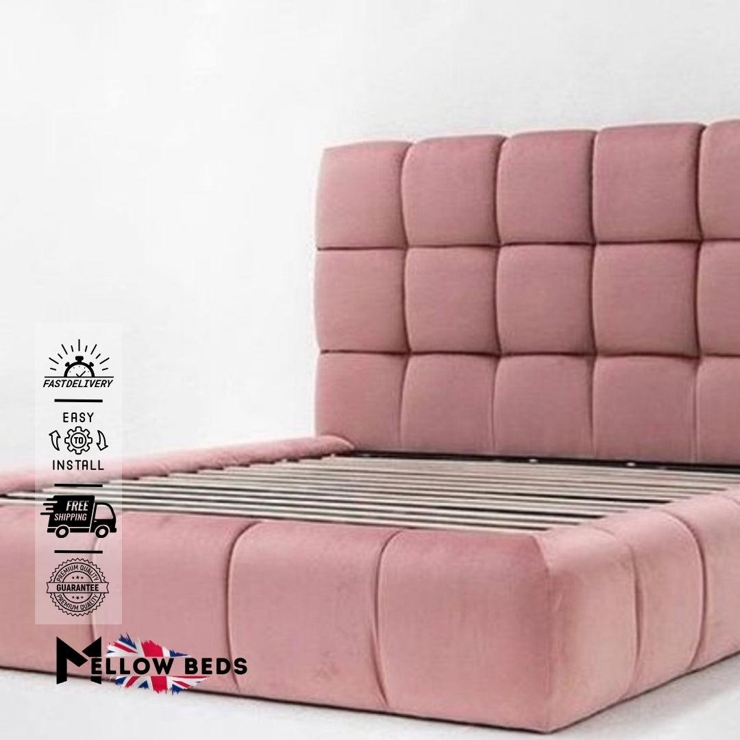 2025 Boxed Platform Bed CloudGrid Modular | Mellow Beds #B47