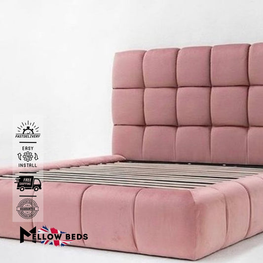 2025 Boxed Platform Bed CloudGrid Modular | Mellow Beds #B47