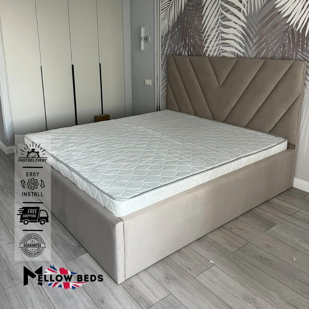 2025 Panel Bed NovaBurst Design | Mellow Beds #B95