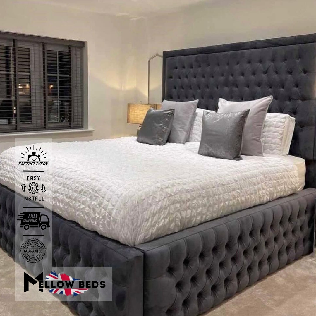 2025 Upholstered Bed ImperialTall Grande | Mellow Beds #B32