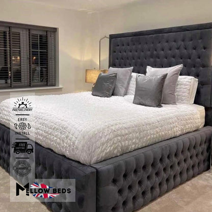 2025 Upholstered Bed ImperialTall Grande | Mellow Beds #B32