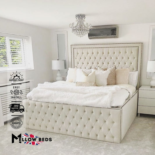 2025 Panel Bed RoyaleGrid Luxe | Mellow Beds #B27