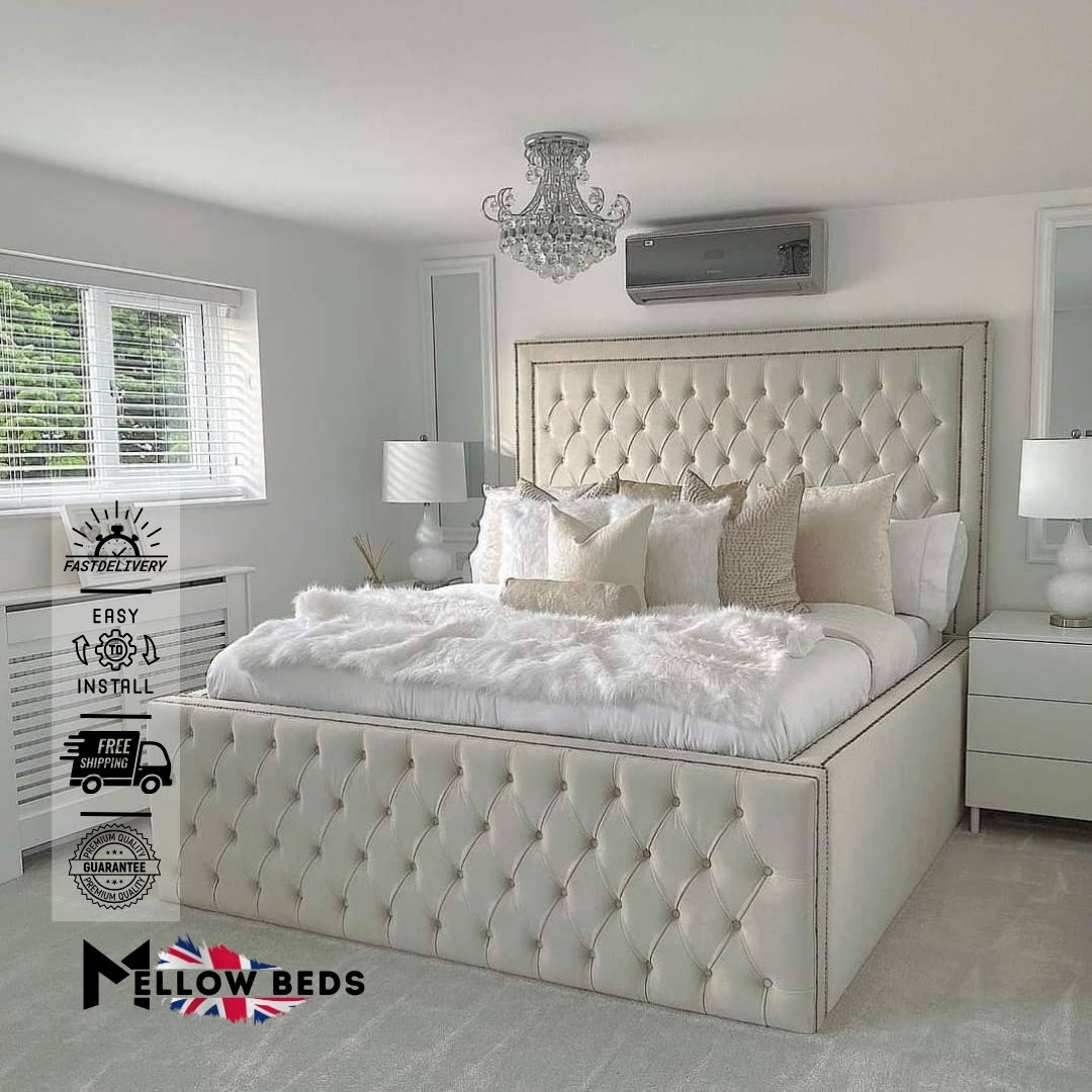 2025 Panel Bed RoyaleGrid Luxe | Mellow Beds #B27