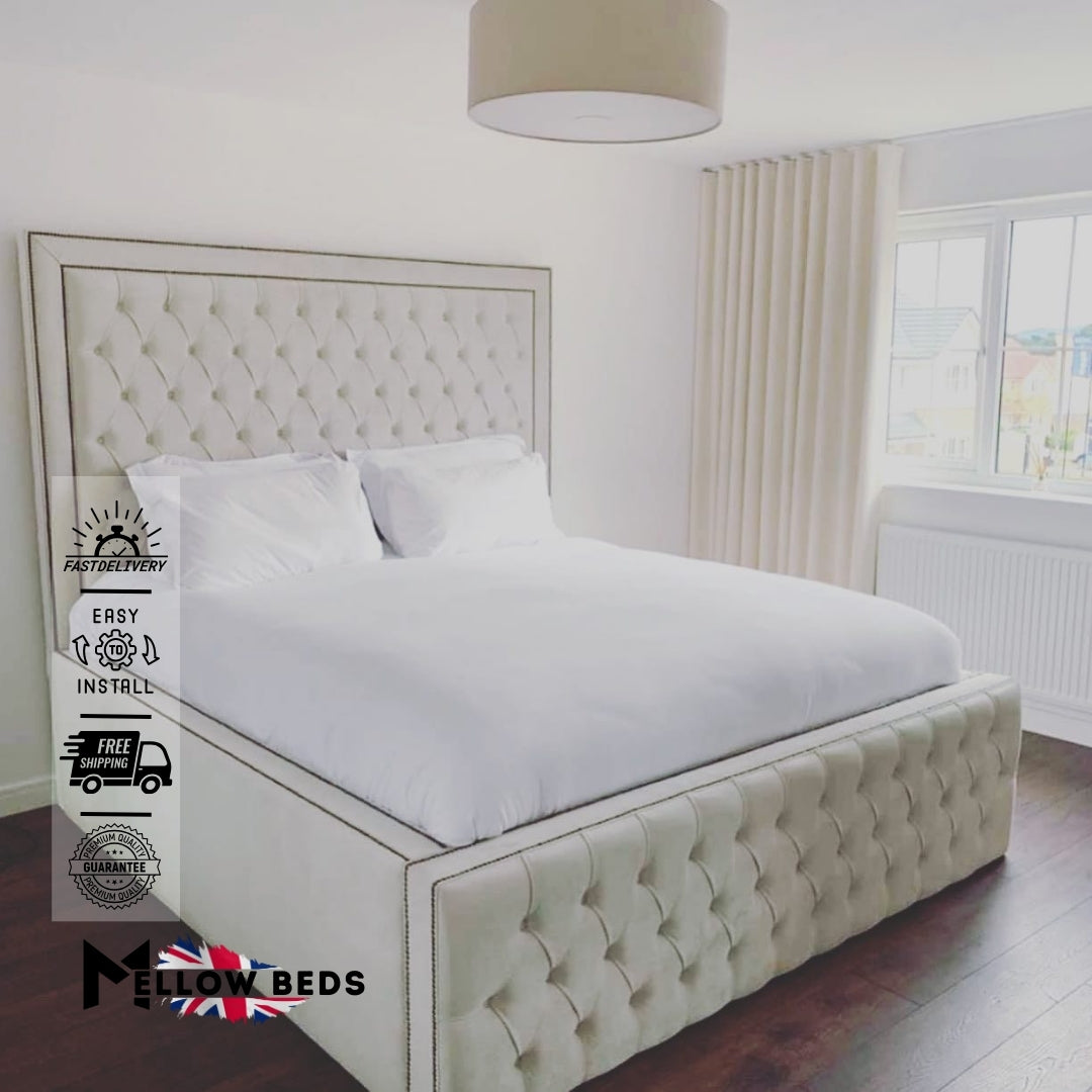 2025 Panel Bed RoyaleGrid Luxe | Mellow Beds #B27