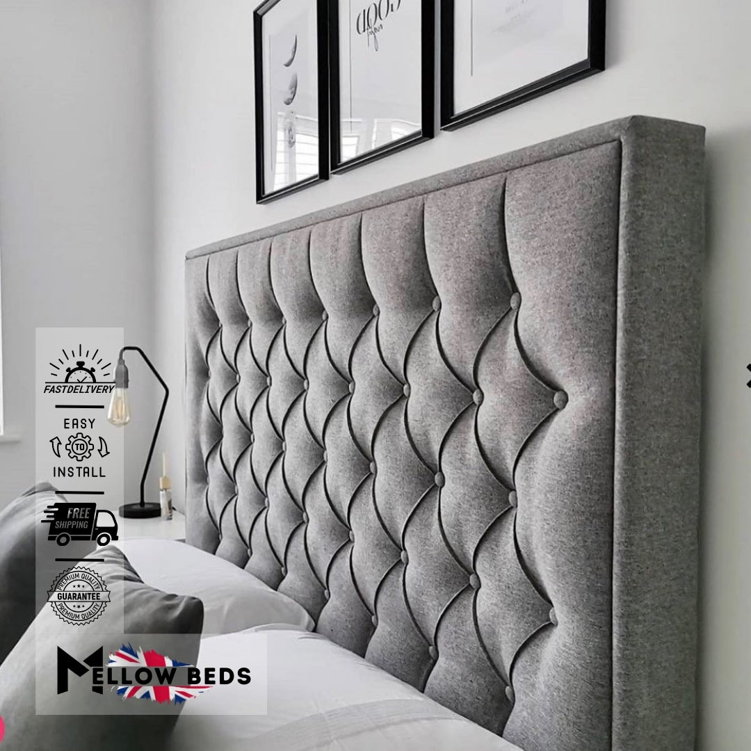 2025 Panel Bed WeaveTuft Design | Mellow Beds #B17