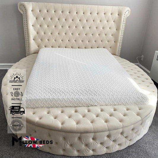 2025 Round Bed Majestique Comfort | Mellow Beds #B16