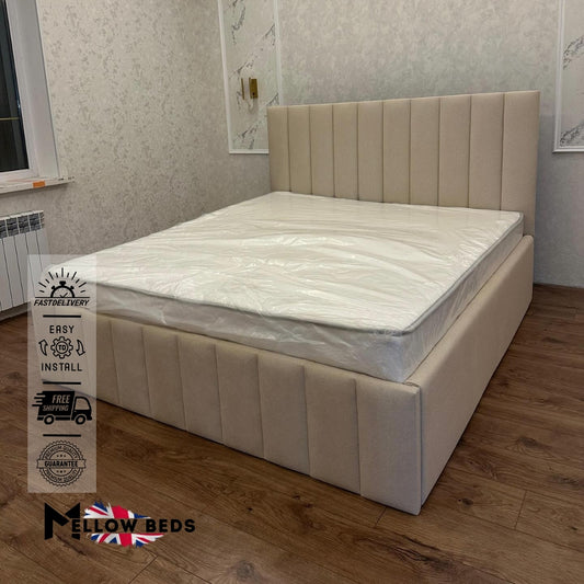 2025 Vertical Panel Bed ContourLine Style | Mellow Beds #B93