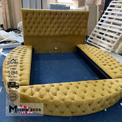 2025 Ottoman Bed RoyaleCurve | Mellow Beds #B14